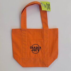 Trader Joe's Small Orange Tote - Collectible